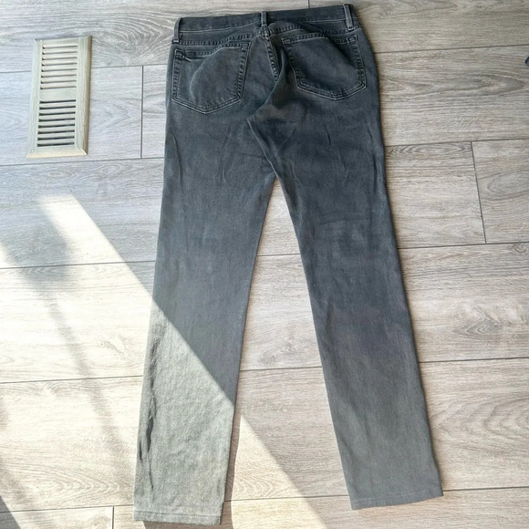 Frame L'HOMME SKINNY JEAN in Black Wash - Picture 8 of 12